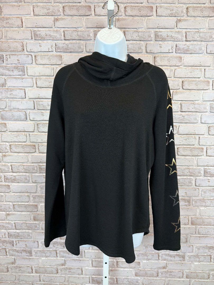Karen Kane Sweatshirt, Black, Large, Used - Excellent