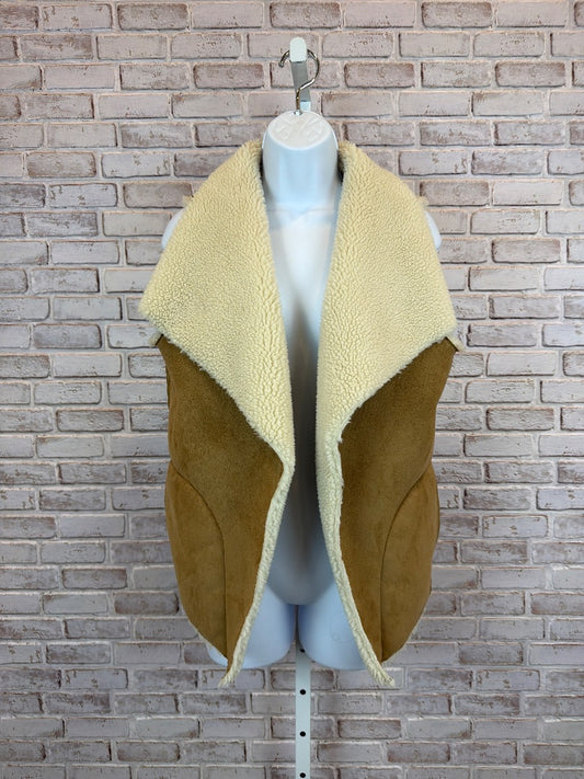 Velvet Vest, Tan, Small, Used - Excellent