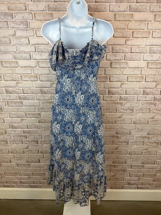 Bcbgmaxazria Dress – Bcbgmaxazria Dress, Blue multi, XS, Used - Excellent