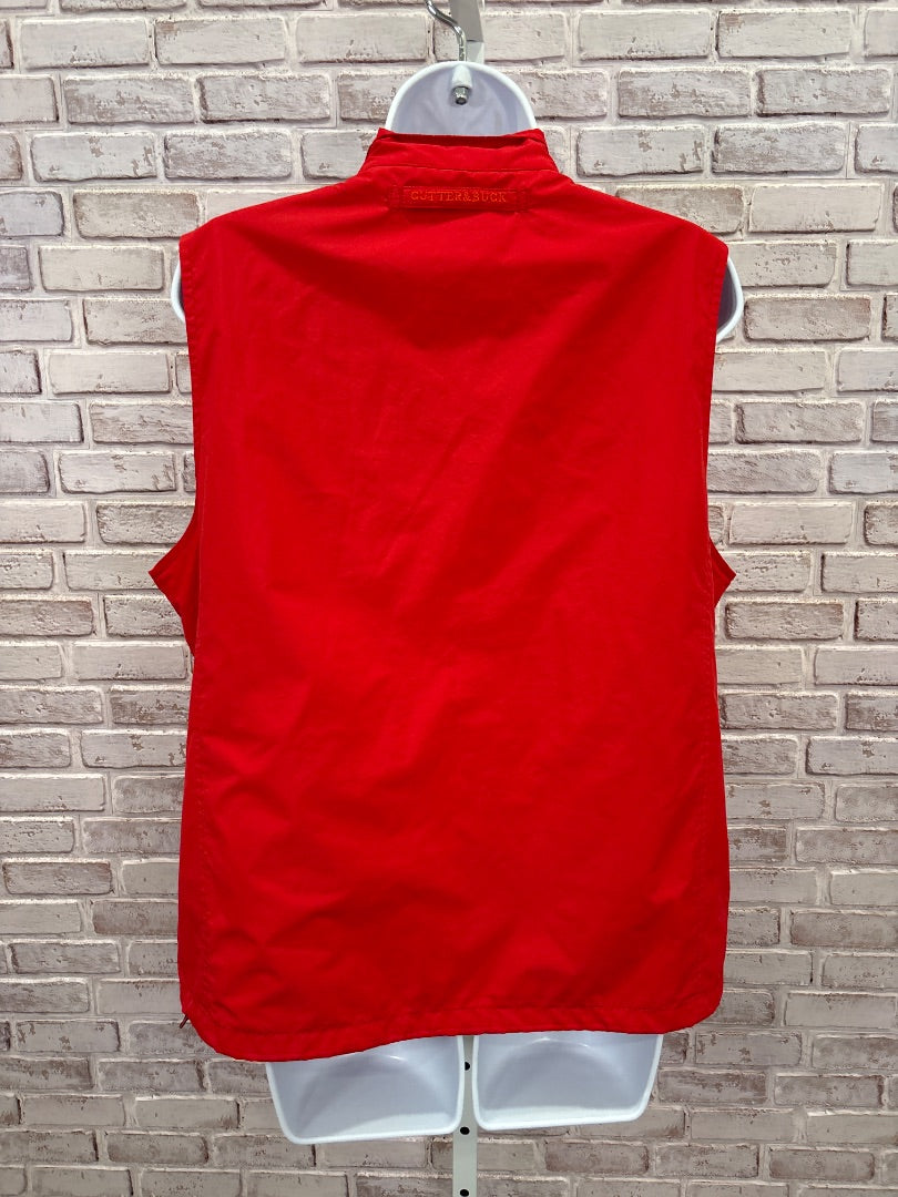 Cutter & buck Vest, Red, Small, Used - Good