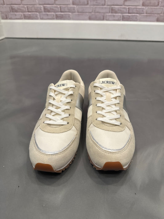 J.crew sneakers, White/beige, 8, Used - Good