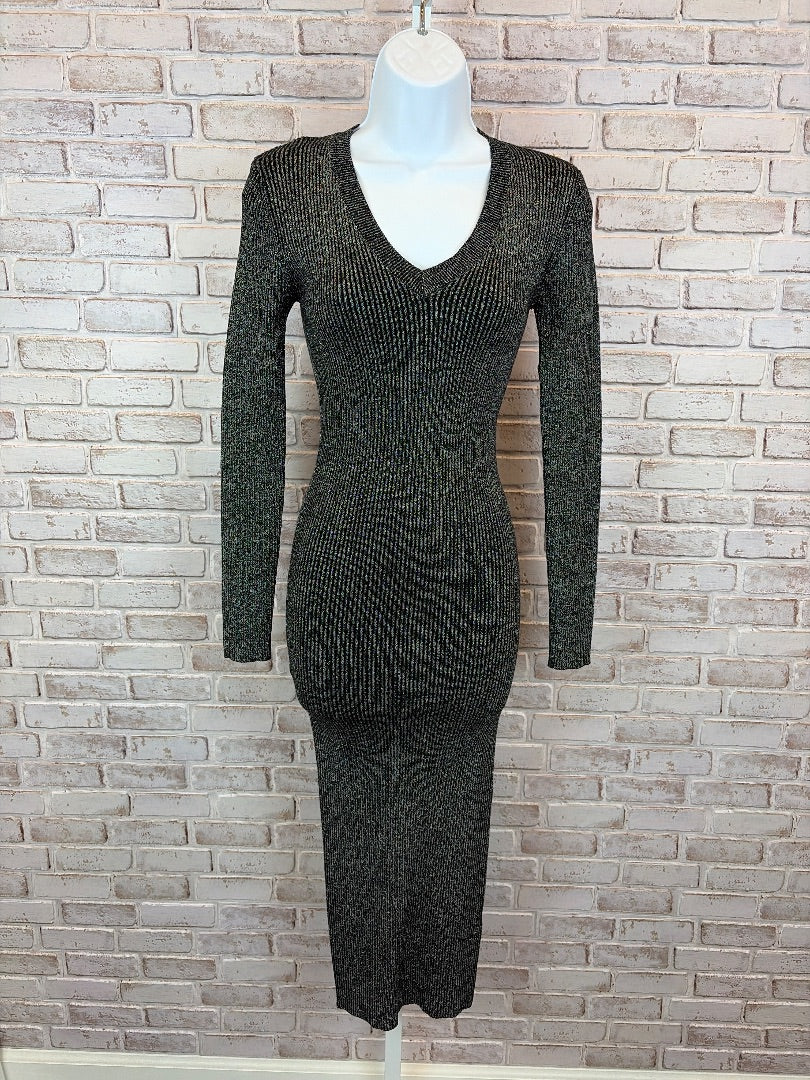 Velvet Heart Dress, Black/silver, XS, New With Tags