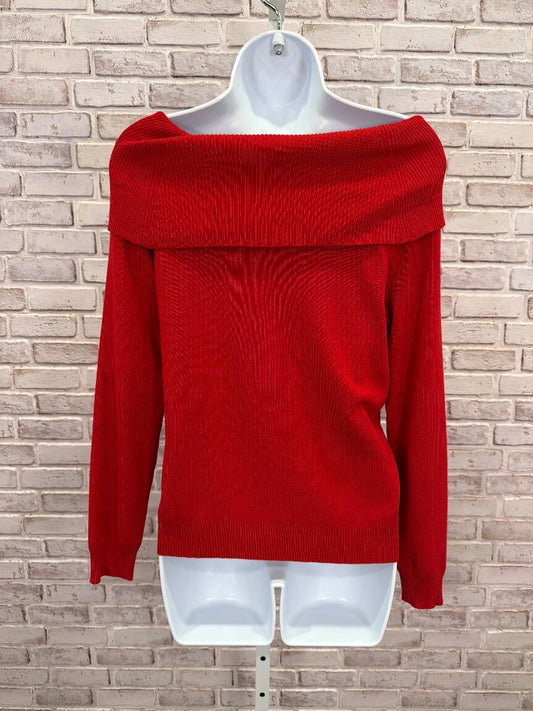 Olive & Oak Sweater, Red, Medium, Used - Good