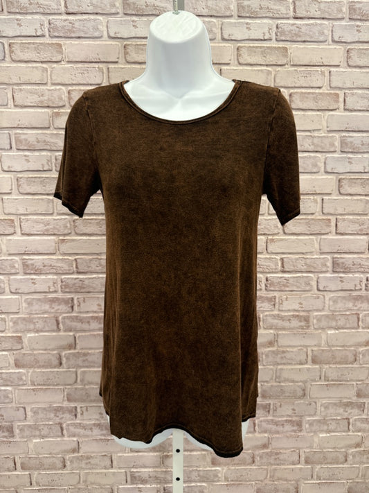 T Party Tee shirt, Brown, Small, Used - Good