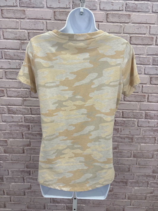 Various Tee shirt, Beige camo, Medium, Used - Good
