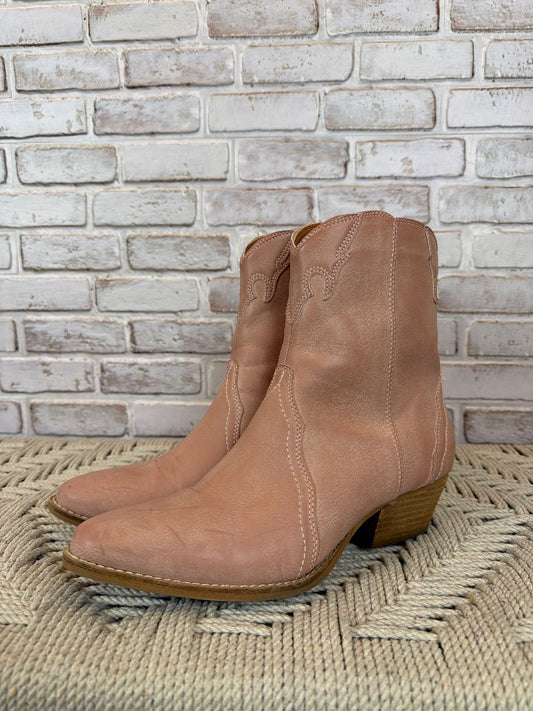 Ccocci Cowgirl boots, Pink tan, 9, Used - Excellent