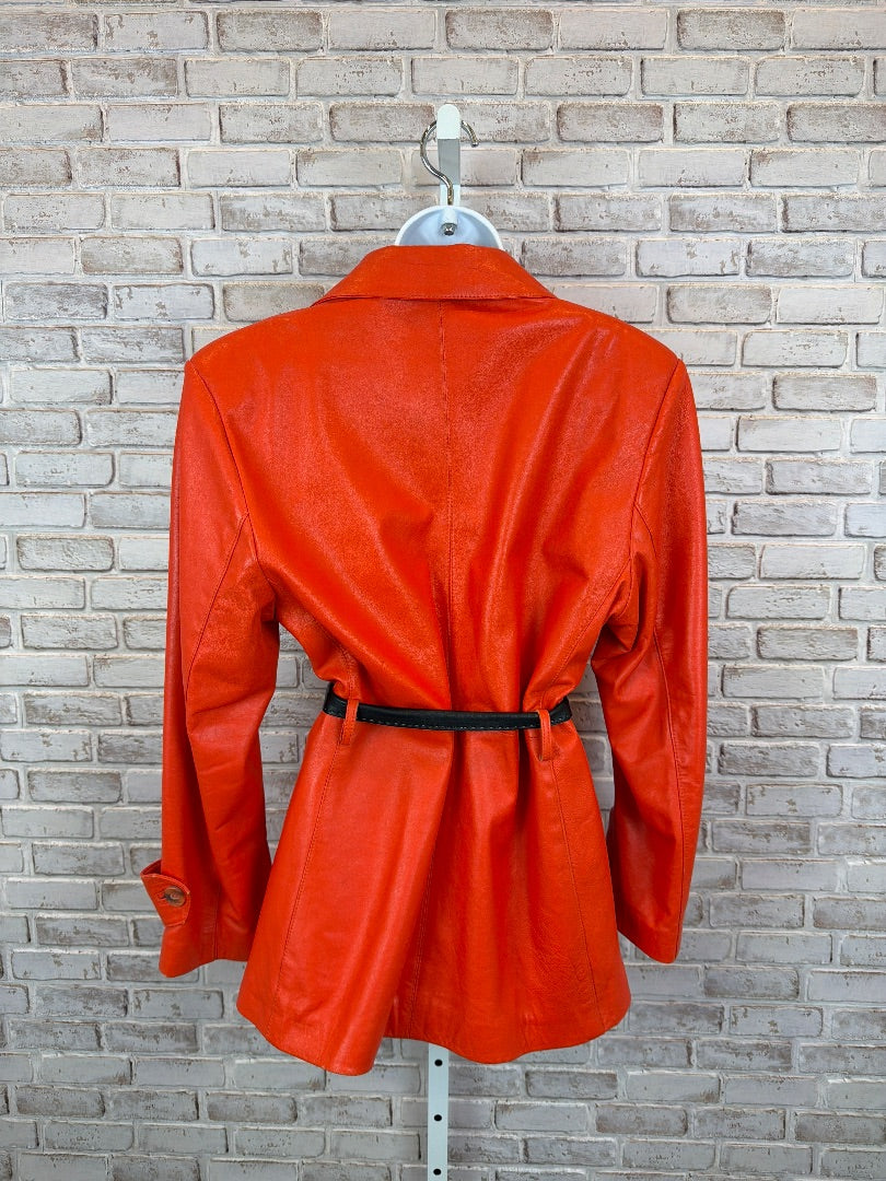 kircilar Jackets, Orange/black, 44, Used - Good