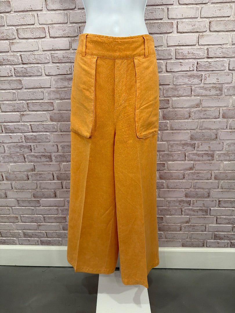 Young Fabulous & Broke Pants, Orange, Medium, Used - Good