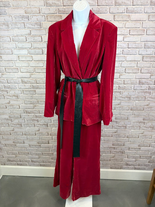 Worthington Matching Suit Set, Red, Large, Used - Excellent