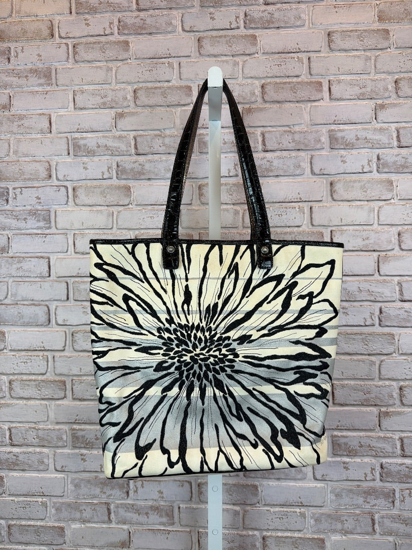 Brighton Marlee Wild Garden Embroidered Tote, Multi, One Size, Used - Excellent