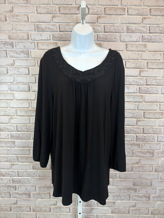 Charter Club Shirt, Black, XXL, Used - Good