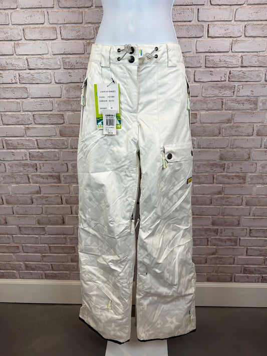 Morrow Snow Pants, White, Medium, New With Tags