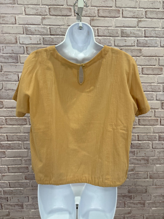 Madewell Shirt, Orange, Small, Used - Good