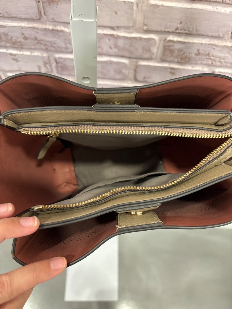 Various Handbag, Brown taupe, One Size, Used - Good