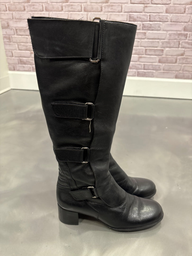 Anne Klein Boots, Black, 6, Used - Good