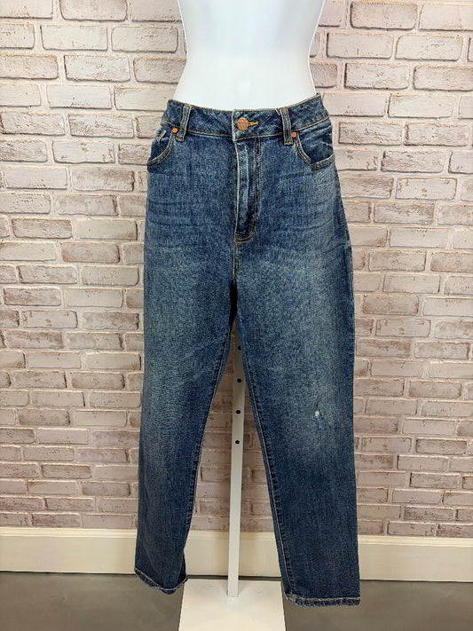 Cabi Higher Straight Jeans, Denim, 10, Used - Excellent