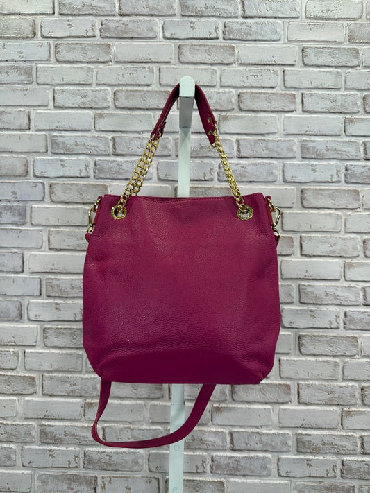 Michael Kors Handbag, Magenta, One Size, Used - Good