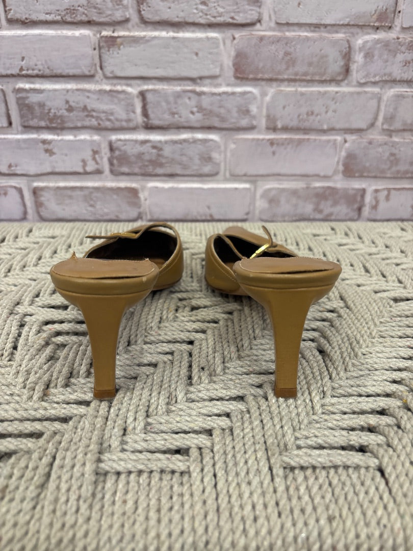 Ralph Lauren Heels, Beige, 6, Used - Fair