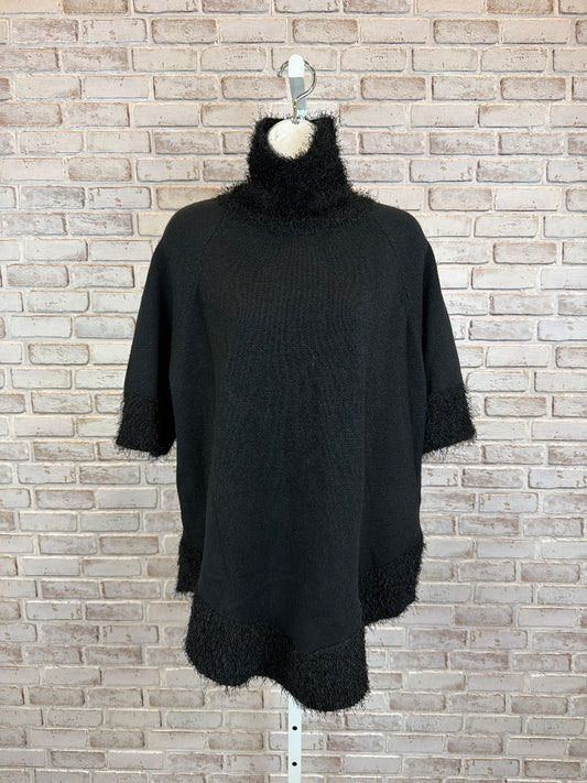 Minkas Sweater, Black, L/XL, New With Tags