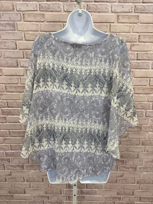 Alfred Dunner Shirt, Multi, Large, Used - Good