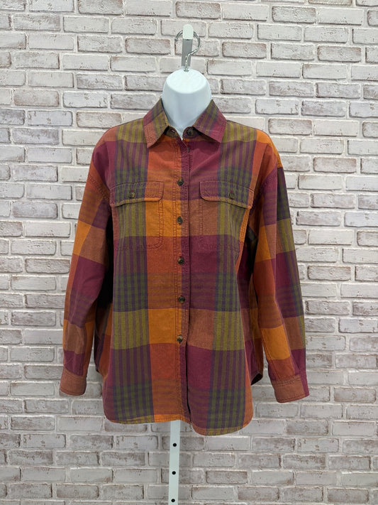 Lizwear Shirt, Plaid multi, Medium, Used - Good
