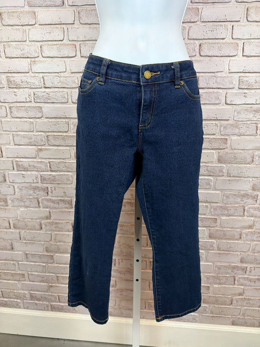 Michael Kors Skinny Capri Jeans, Dark Denim, 2, Used - Good