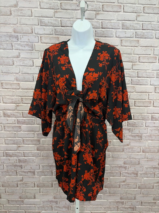 Missky Romper, Red/black, Large, New With Tags