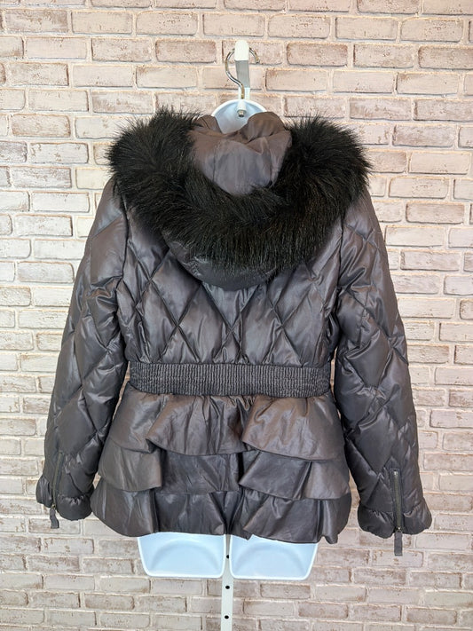 Juicy Couture Puffer Jacket, Grey/silver, Large, Used - Excellent