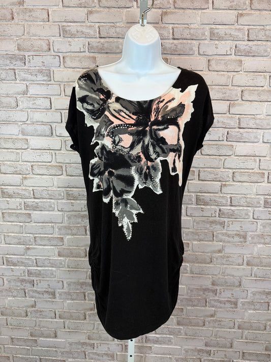 Inc Shirt, Black multi, Large, Used - Excellent