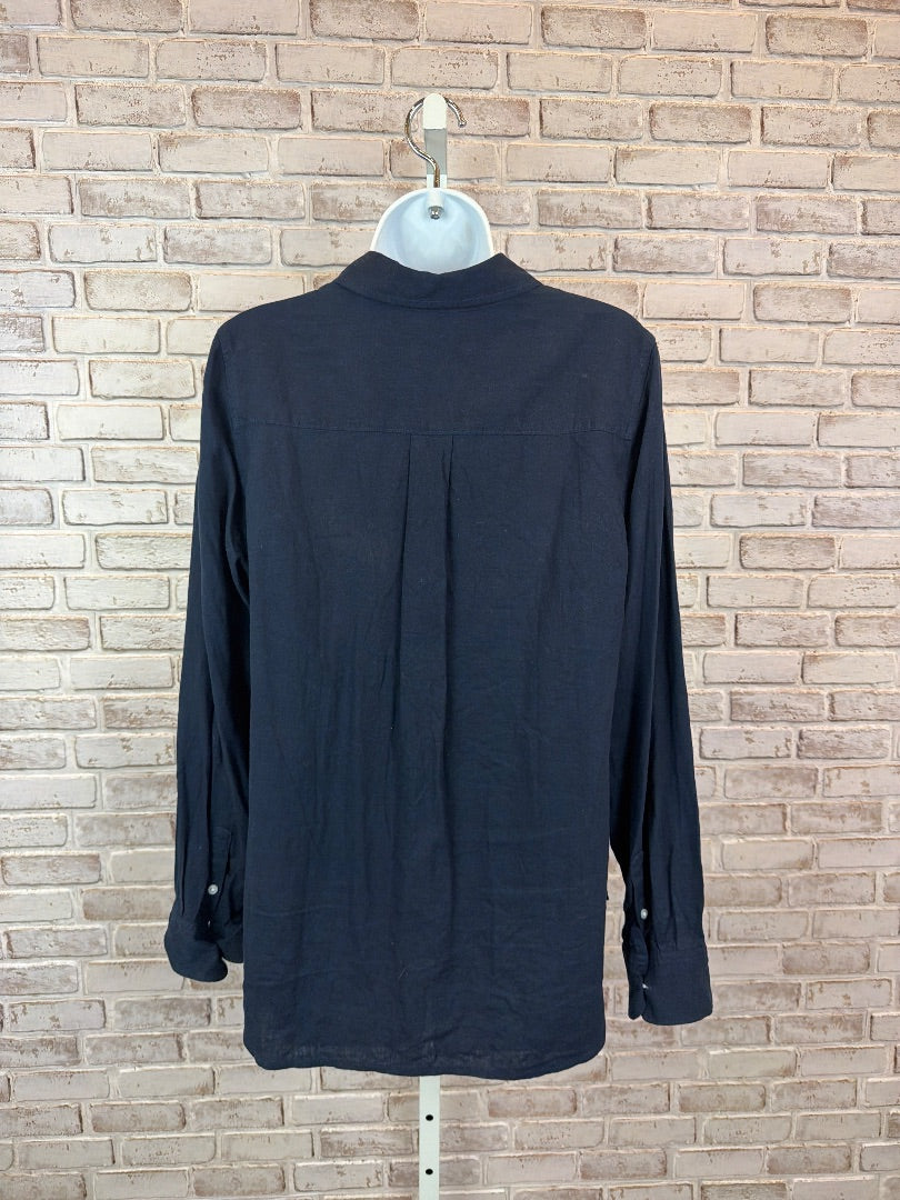 Caslon Shirt, Navy, Medium, Used - Good