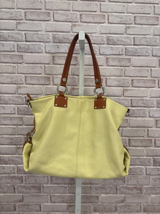 Christina Handbag, Yellow/tan, One Size, Used - Good