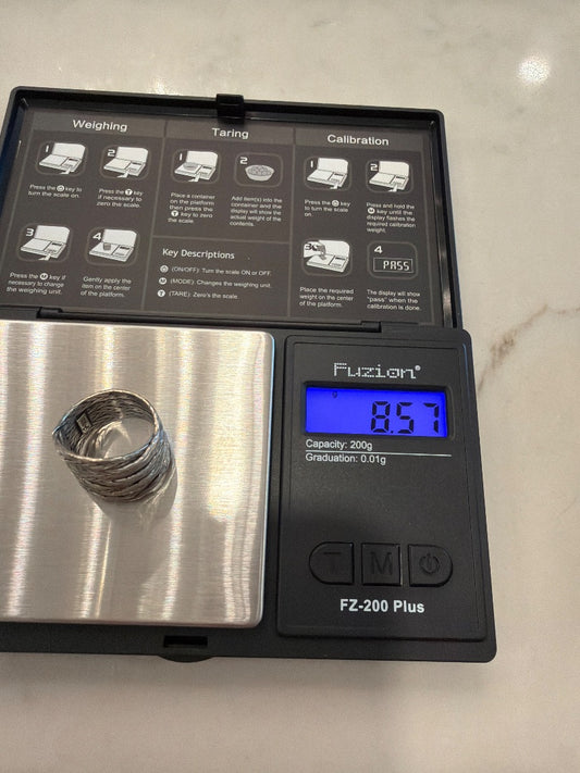 Various Ring, Silver, 6, Used - Good