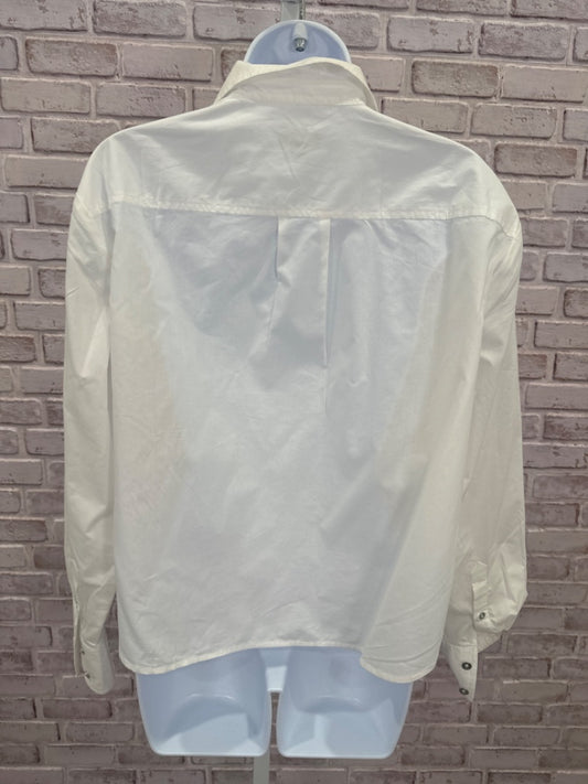 Talbots Shirt, White, Small, Used - Good
