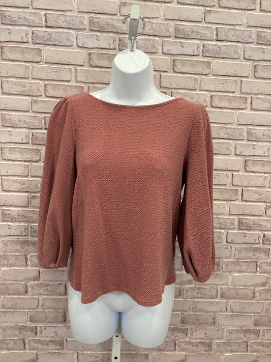 Green Envelope Shirt, Mauve, Small, Used - Good