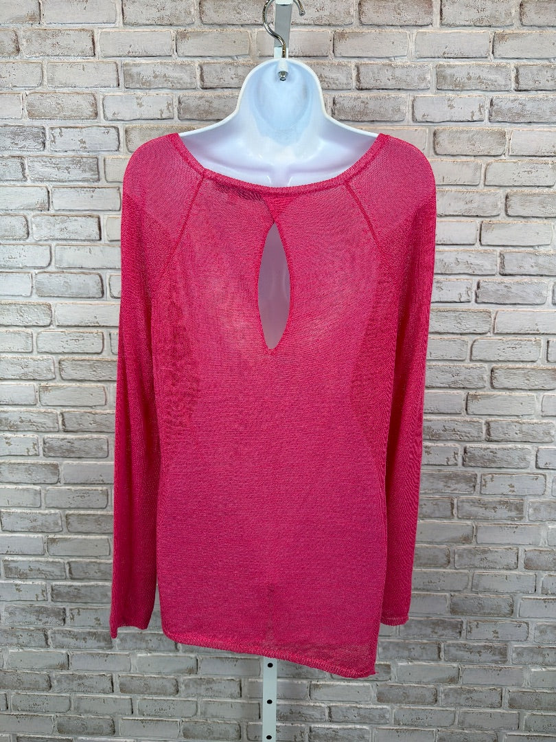Jennifer Lopez Sweater, Pink, Large, Used - Good