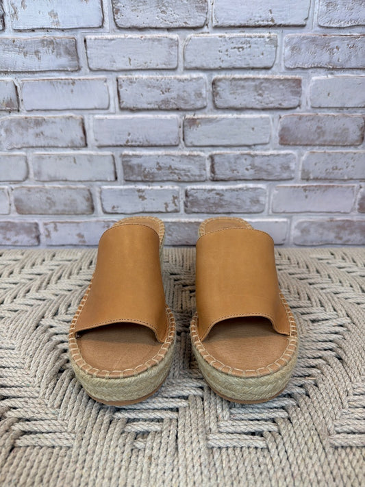 Soludos Heels, Tan, 7, Used - Good