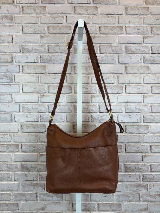 Great American Leatherworks Shoulder bag, Brown, One Size, Used - Good