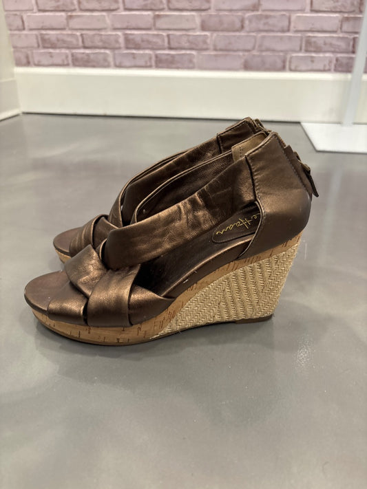Cole Haan Heels, Gold/bronze, 6.5, Used - Good
