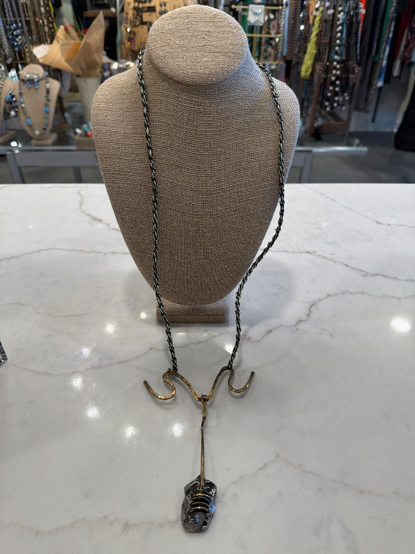 Various Necklace, Gold/silver multi, One Size, Used - Good