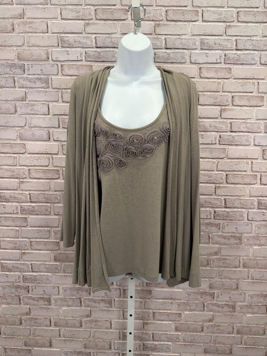 Inc Shirt, Beige, Small, Used - Good
