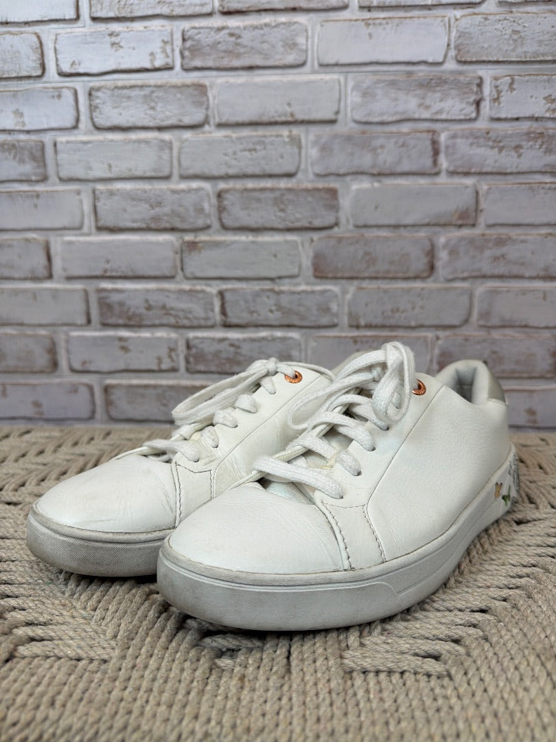Ted Baker Mispir Low-top Sneakers, White multi, 9, Used - Good