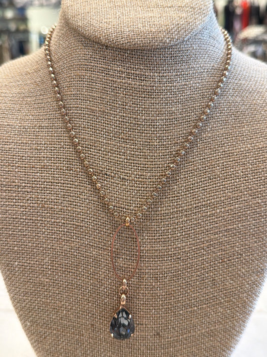 Various Necklace, Gold multi, One Size, Used - Excellent