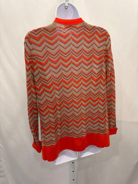 Loft Cardigan, Orange Multi, Small