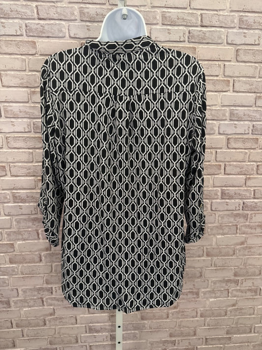Perseption concept Shirt, Black/white, Large, Used - Good
