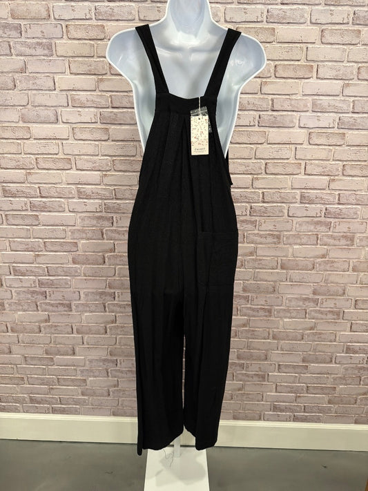 Automet Overalls, Black, Small, New With Tags