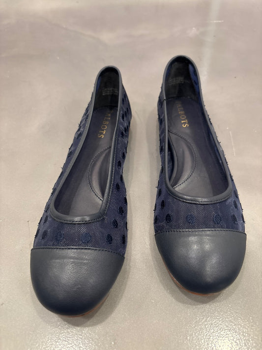Talbots Flats, Navy, 7, Used - Good