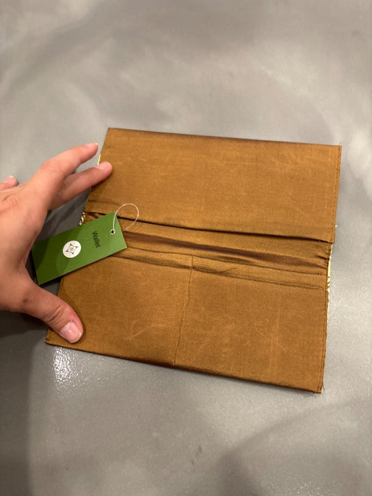 Various Wallet, Gold, One Size, New With Tags