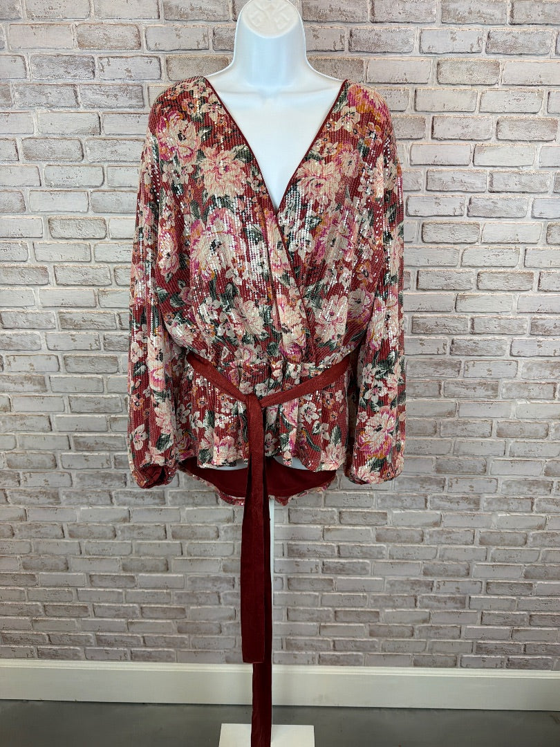 Lauren Conrad Shirt, Multi, XXXL, Used - Good