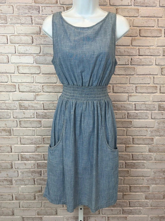 7 For All Mankind Denim Dress – Blue, Size M – Excellent Condition