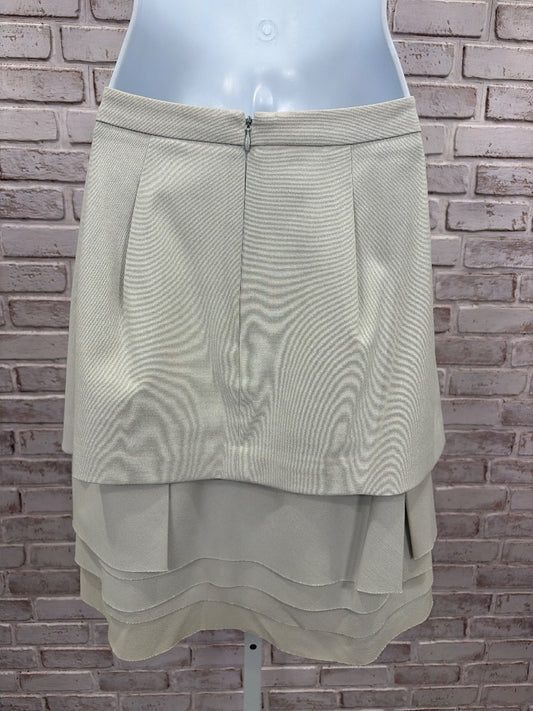 Bcbgmaxazria Skirt, Khaki, 4, Used - Good